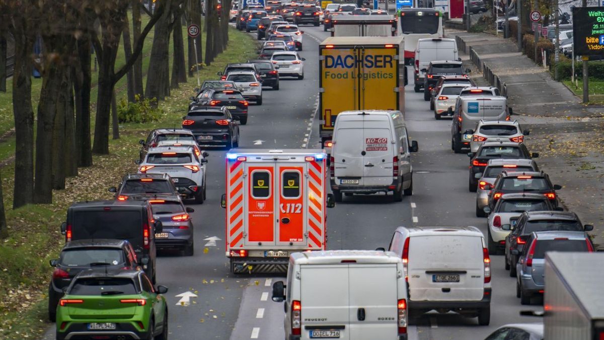 Rettungsgasse