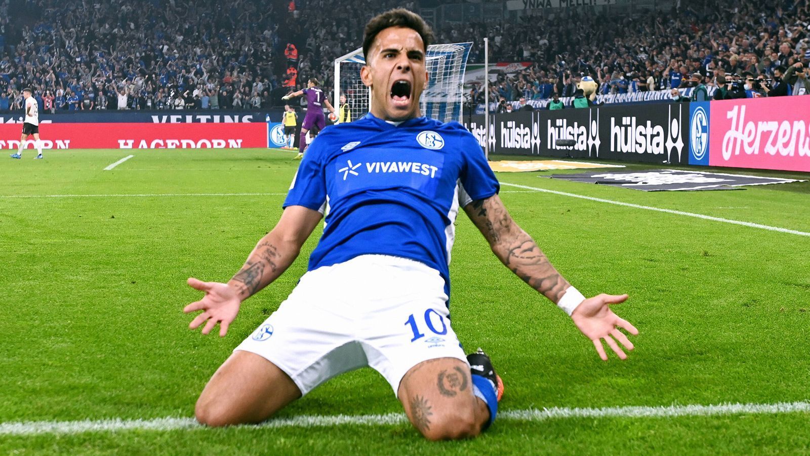 
                <strong>FC Schalke 04: Rodrigo Zalazar</strong><br>
                Er war der Schalker Shootingstar in der abgelaufenen Saison und einer der Aufstiegshelden der "Knappen". Rodrigo Zalazars Leistungen veranlassten die "Königsblauen" auch dazu, ihn fest von Eintracht Frankfurt verpflichten - zuvor war der Uruguayer lediglich von den Hessen ausgeliehen. 13 Scorerpunkte sammelte der 22-Jährige in der 2. Liga, nun ist der Offensivmann aus der Schalker Startelf nicht mehr wegzudenken.
              