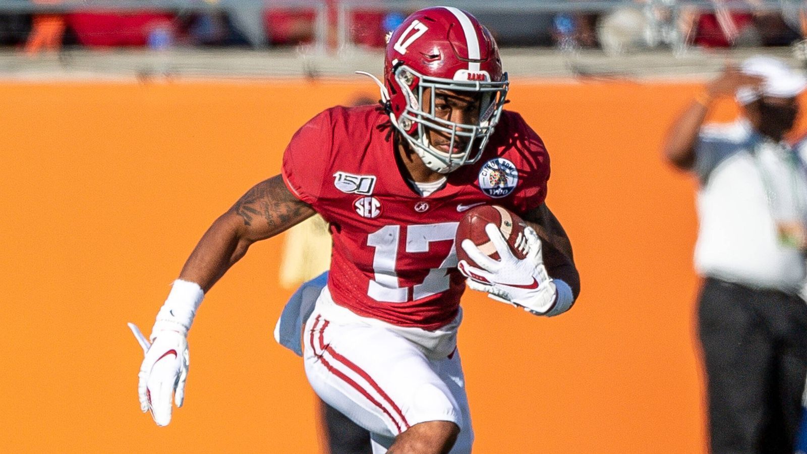 
                <strong>Pick 11: Jaylen Waddle (Wide Receiver, Alabama)</strong><br>
                Team: New York Giants
              