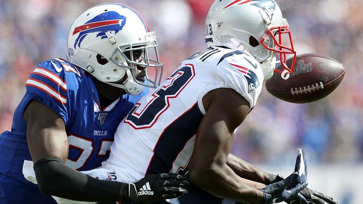 Pass Interference Bills vs Patriots