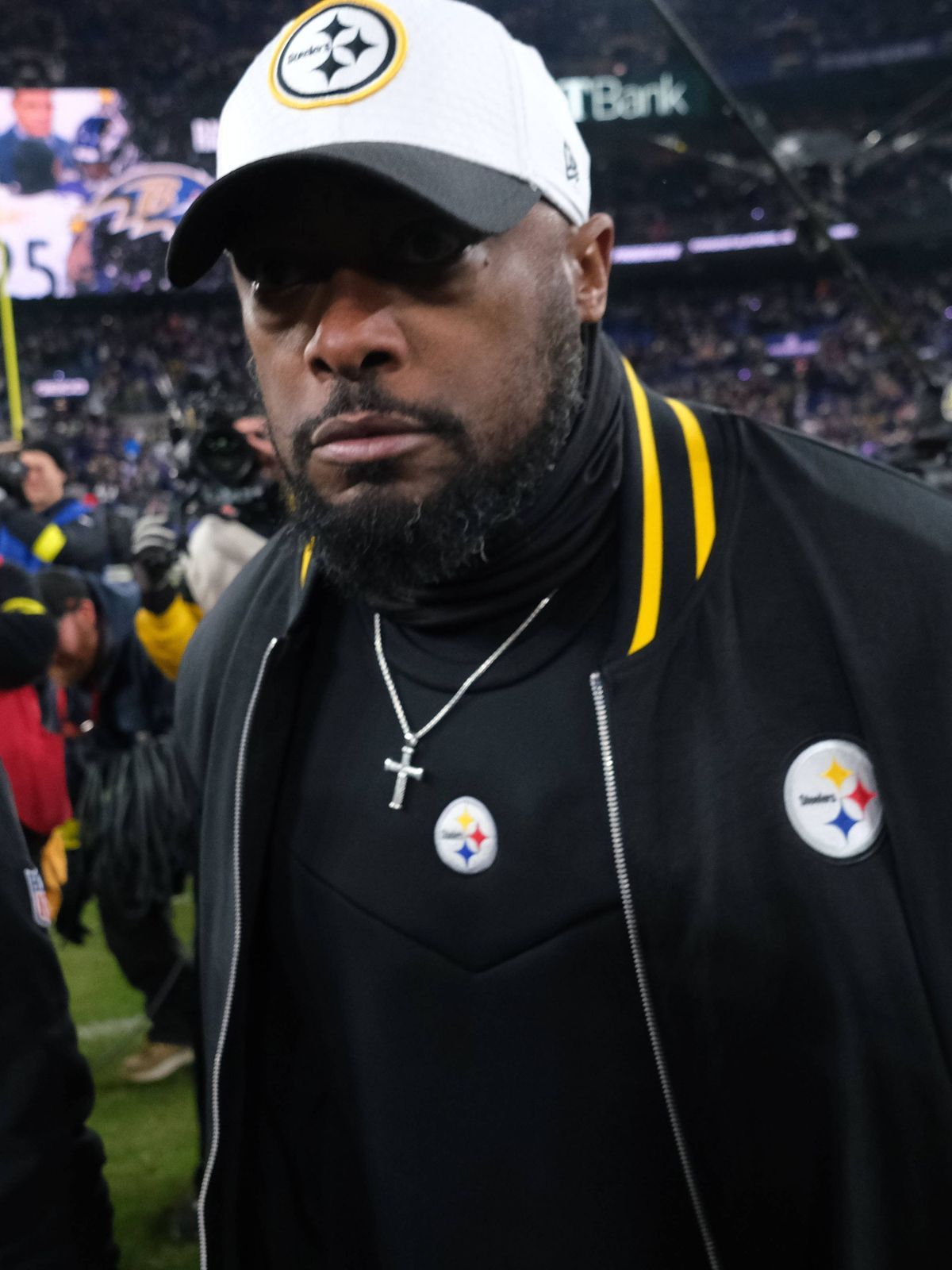 January 11, 2025: Head Coach Mike Tomlin during the Steelers vs Ravens in Baltimore, MD. CSM Baltimore USA - ZUMAcp5_ 20250104_faf_cp5_260 Copyright: xJasonxPohuskix