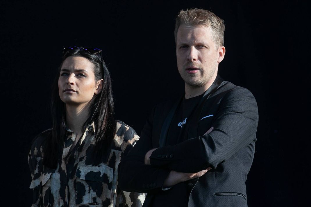  Amira und Oliver Pocher gemeinsam auf der Bühne.