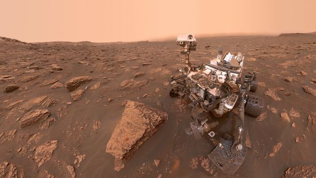Dem Mars-Rover „Curiosity“ ist eine Fotografie-Sensation gelungen.