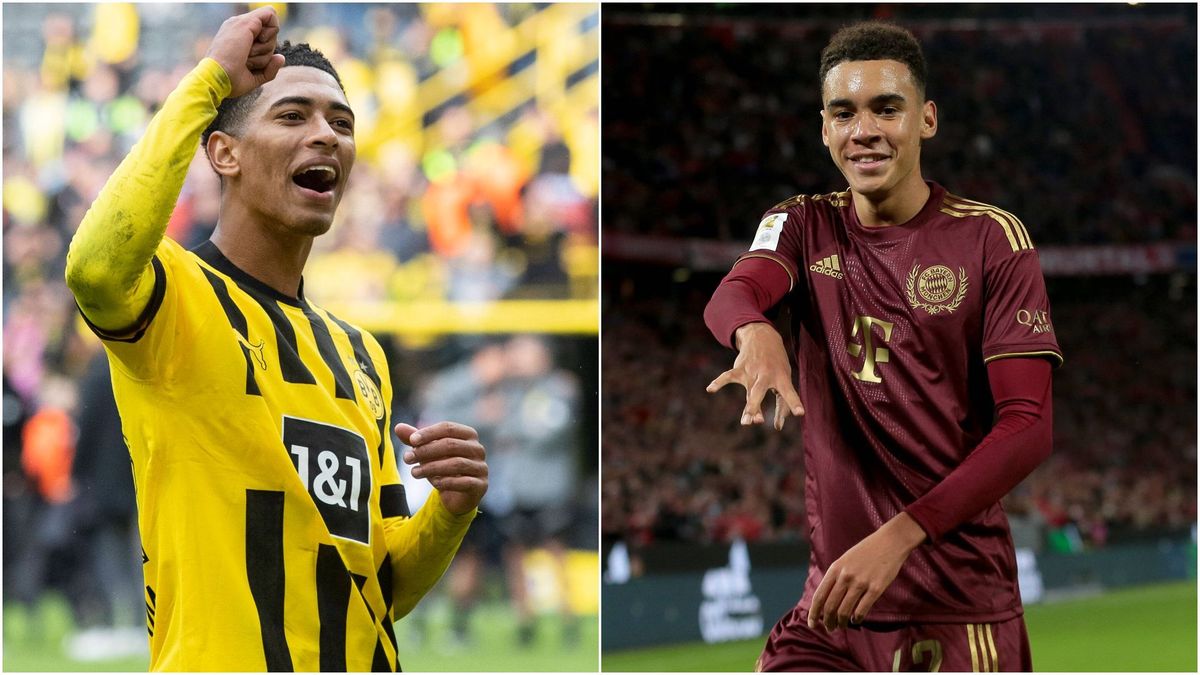 Jude Bellingham und Jamal Musiala: Zwei Überflieger vor Dortmund gegen Bayern im Fokus