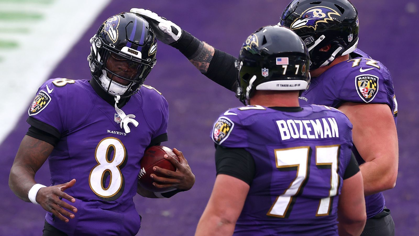 
                <strong>Platz 3: Baltimore Ravens</strong><br>
                Erstrundenpicks seit 2017: Marlon Humphrey (CB), Hayden Hurst (TE), Lamar Jackson (QB), Marquise Brown (WR), Patrick Queen (LB)
              