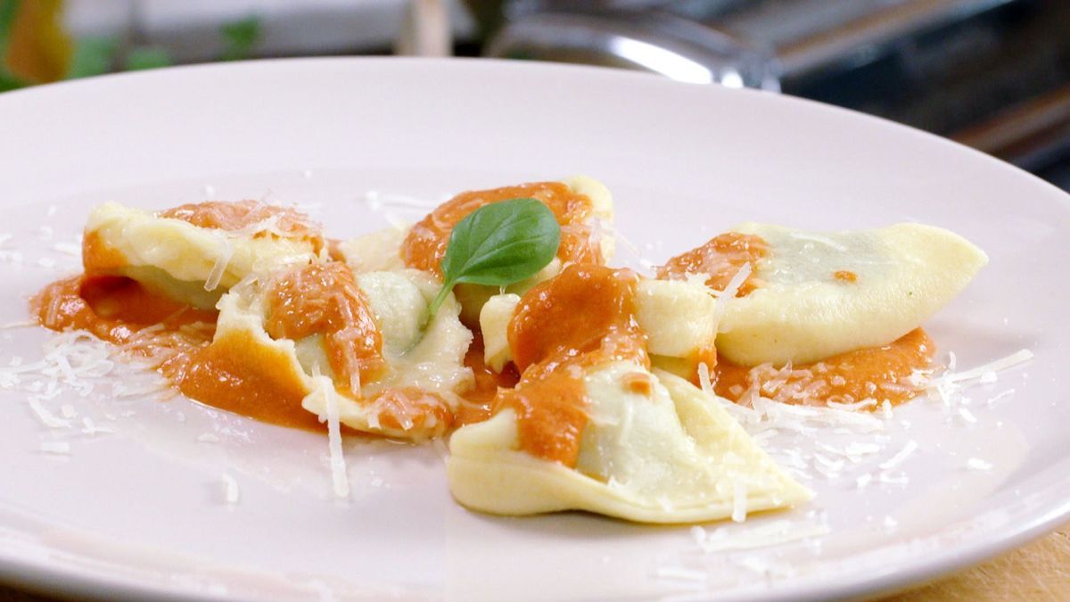 Culurgiones Ogliastrini – Sardische Ravioli mit Kartoffel-Käse-Minze-Füllung 