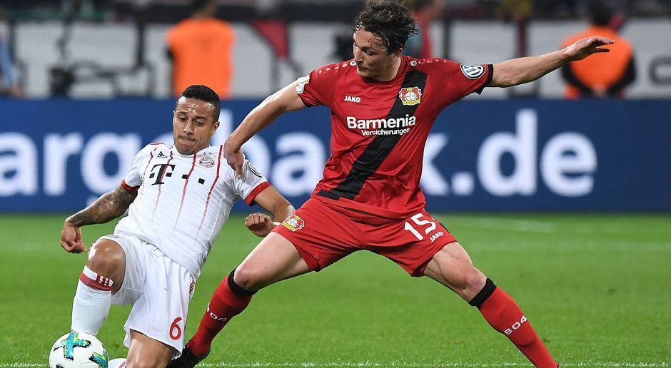 
                <strong>Julian Baumgartlinger (Bayer Leverkusen)</strong><br>
                Baumgartlinger hat einen eher unauffälligen Auftritt. Zu Beginn der zweiten Halbzeit traut er sich einmal in die Offensive und leitet so eine Doppelchance ein. Nach 62 Minuten ist sein Auftritt beendet. ran-Note: 5
              