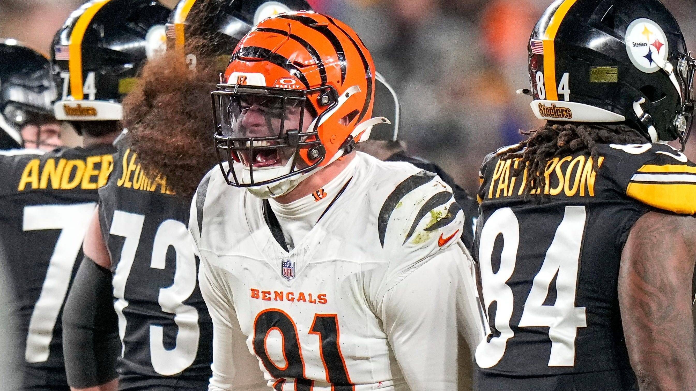 <strong>Cincinnati Bengals</strong><br>- Größte Needs: Pass Rush, Defensive Tackle<br>Trey Hendrickson war der herausragende Defensivspieler der Bengals in der Vorsaison, man kann auch sagen, der einzige gute. Und ausgerechnet er darf sich ein neues Team suchen. Keine Frage: Die Defense in Cincinnati hat grundlegenden Bedarf an vielen Stellen.