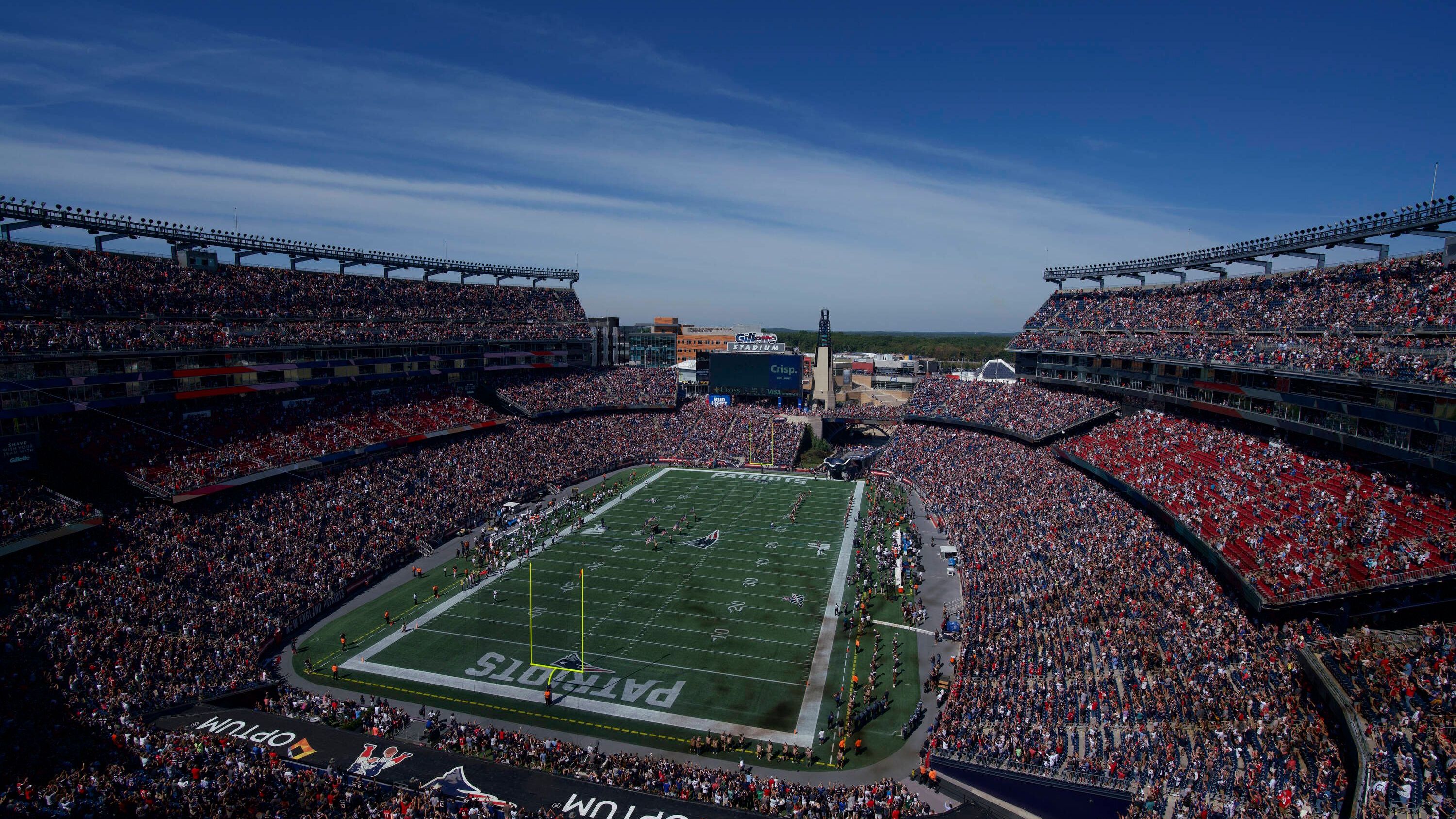 <strong>Platz 16: New England Patriots (Gillette Stadium)</strong><br>Hot-Dog-Preis (vier Stück): 28,76 US-Dollar (7,19 US-Dollar pro Hot Dog)