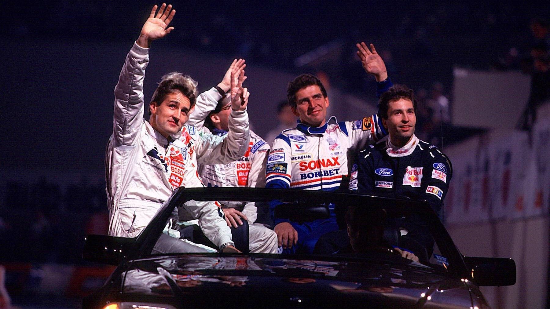 <strong>1995: Bernd Schneider (links)</strong><br>Der Deutsche gewann die DTM 1995 in seiner AMG-Mercedes C-Klasse