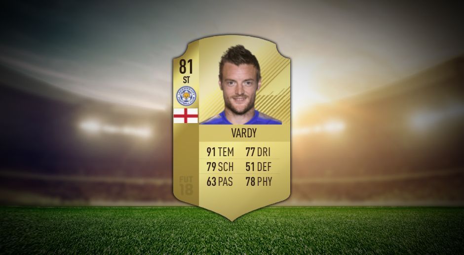 
                <strong>ST: Jamie Vardy – Leicester City</strong><br>
                Auch Vardy zeichnet sich durch seine Geschwindigkeit aus. Zwar ist er einen Tick langsamer als Rashford (91), hat dafür aber einen besseren Schuss (79).
              