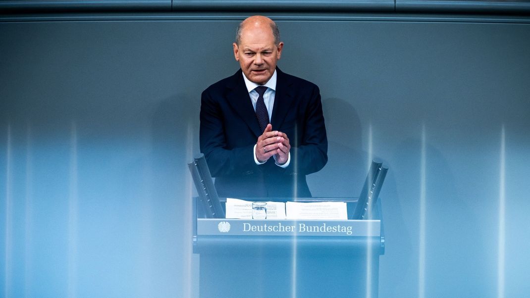 Bundeskanzler und SPD-Politiker, Olaf Scholz.