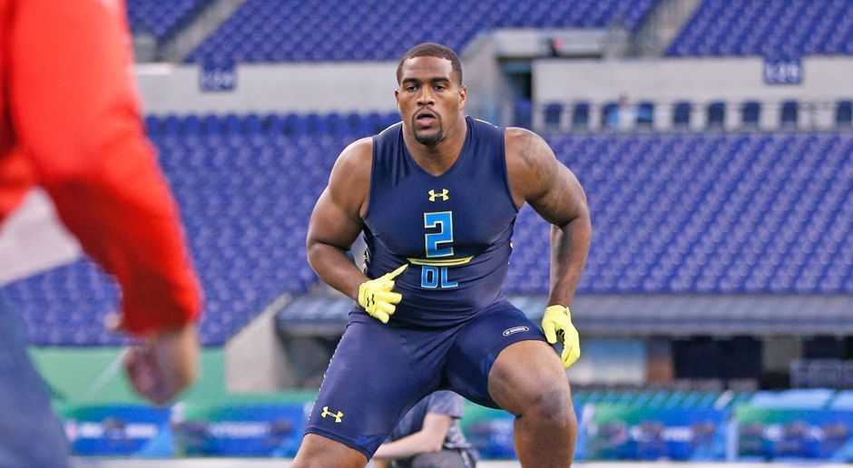 
                <strong>Pick 8 – Carolina Panthers: Jonathan Allen (Defensive End, Alabama)</strong><br>
                Nachdem die Panthers in der Offseason Kony Ealy zu den Patriots getradet haben, ist die Defensive-Line nun doch ziemlich alt. Zu dem frisch verpflichteten "Heimkehrer" Julius Peppers (37) gesellen sich Charles Johnson (30) und Mario Addison (29), um in der kommenden Saison für Druck auf Quarterbacks zu sorgen. Optimal also, dass der prämierte beste College-Verteidiger des Jahres 2016 wegen Schulterverletzungen bis an diese Stelle gefallen ist. Allen produzierte 69 Tackles, davon 16 für Raumverlust, und führte die beste Defense des Landes mit 10,5 Sacks an. Ein Top-5-Talent in diesem Jahrgang.
              