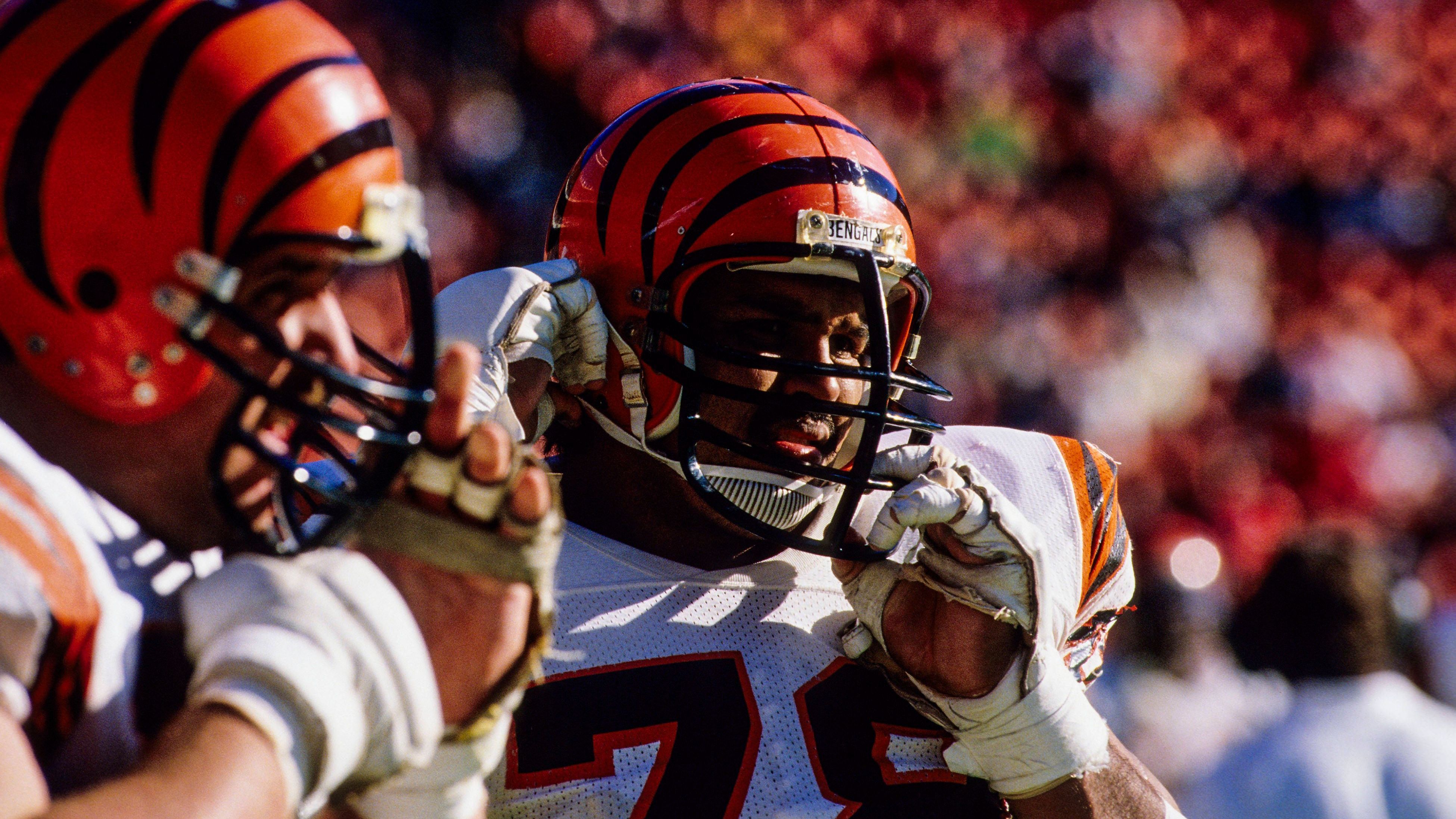 <strong>Platz 29 (geteilt): Cincinnati Bengals</strong><br>Anzahl der Hall of Famer: 4