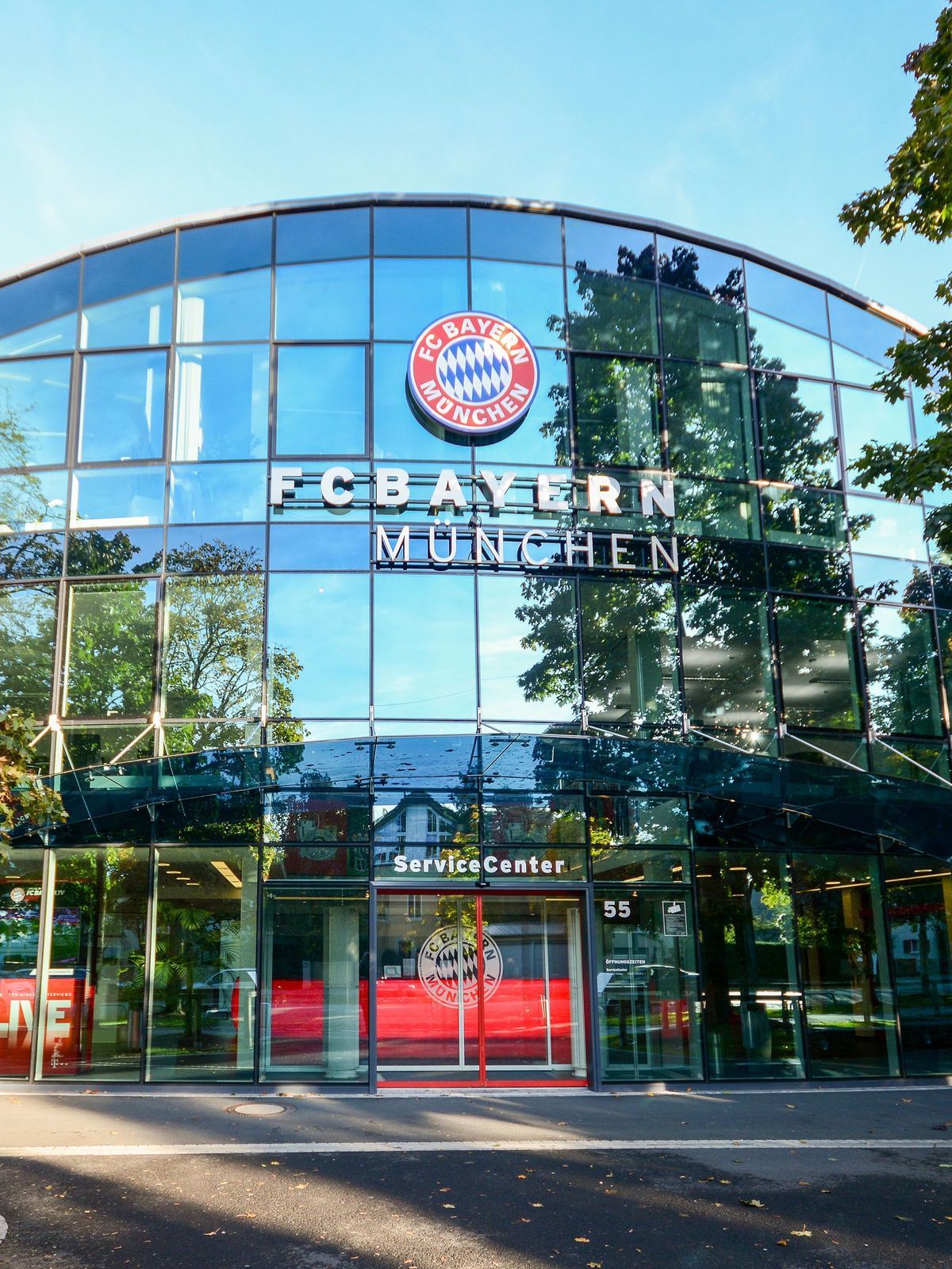 FC Bayern Zentrale in München