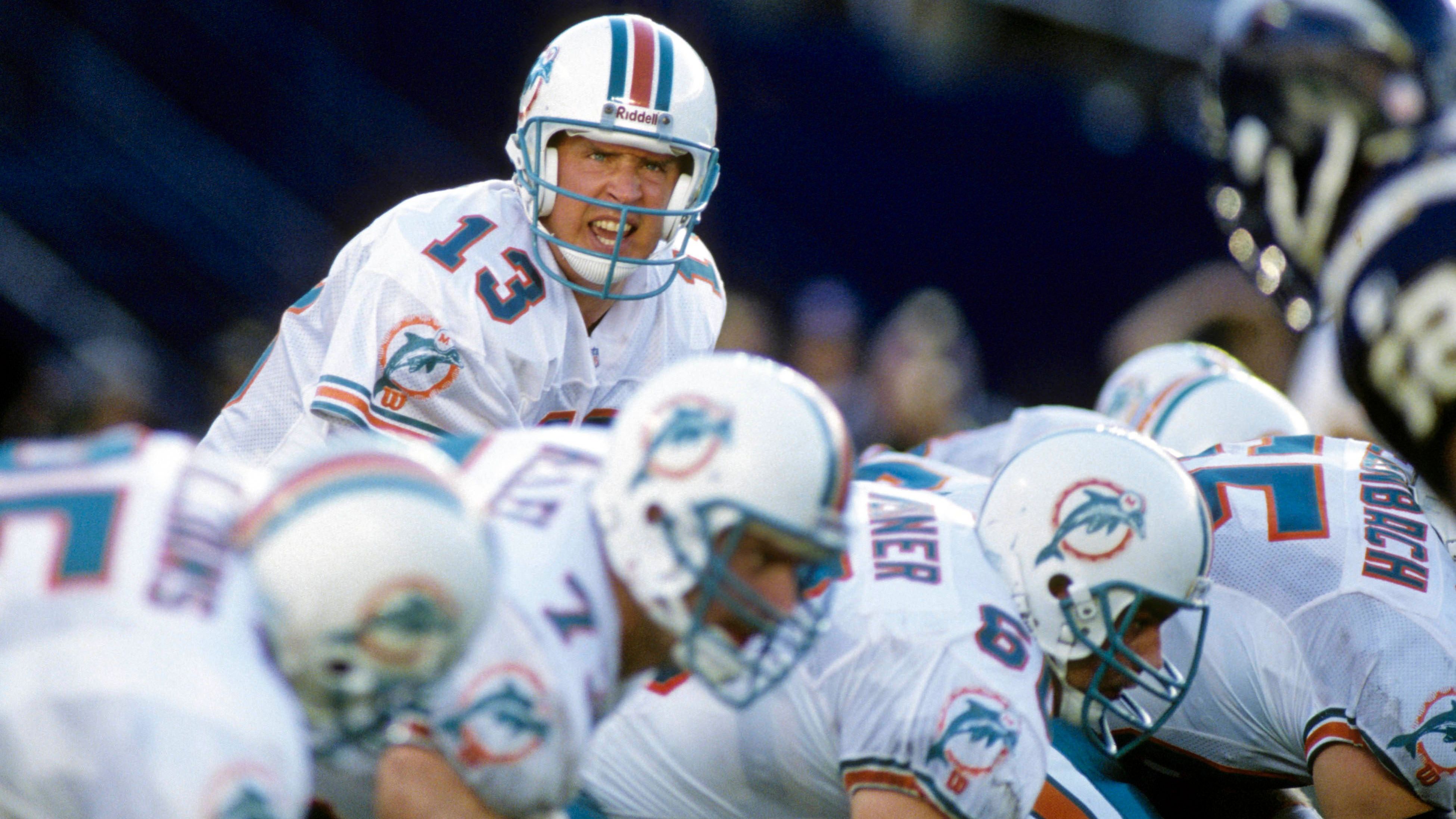 Team: Miami Dolphins<br>Letzter All-Pro-Quarterback: Dan Marino<br>Jahr: 1995
