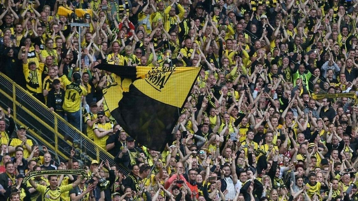 Die Dortmund-Fans halten ihrem Klub die Treue