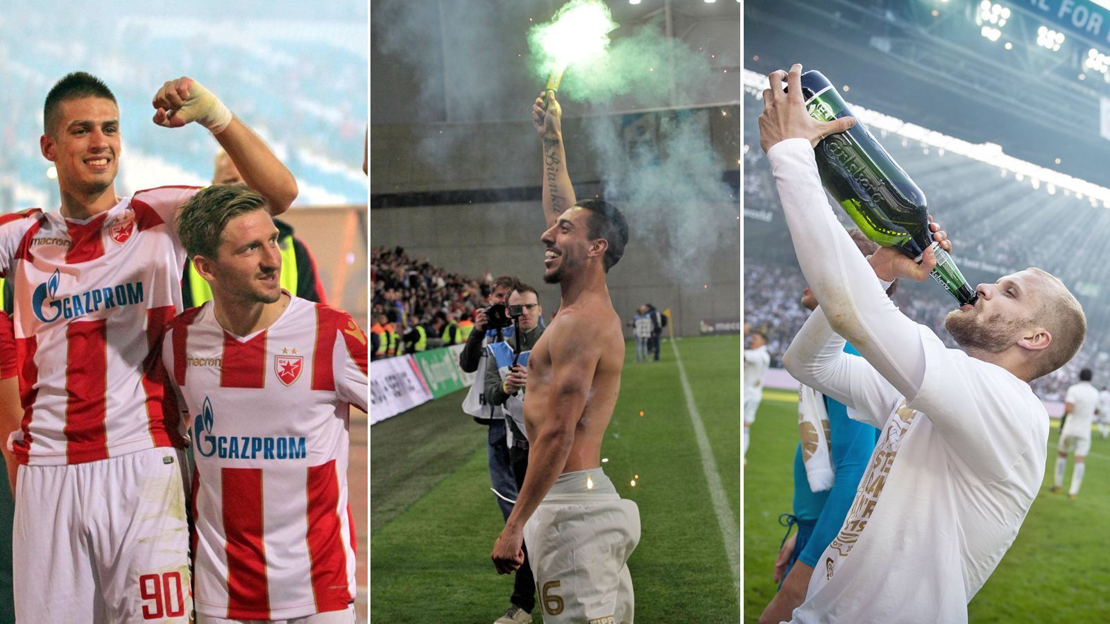 
                <strong>Das sind Europas Fußball-Meister</strong><br>
                Kurz vor dem Ende der Saisons stehen in einigen europäischen Ligen bereits die Landesmeister fest. ran.de zeigt die Klubs aus Europa, die sich den Titel gesichert haben.
              