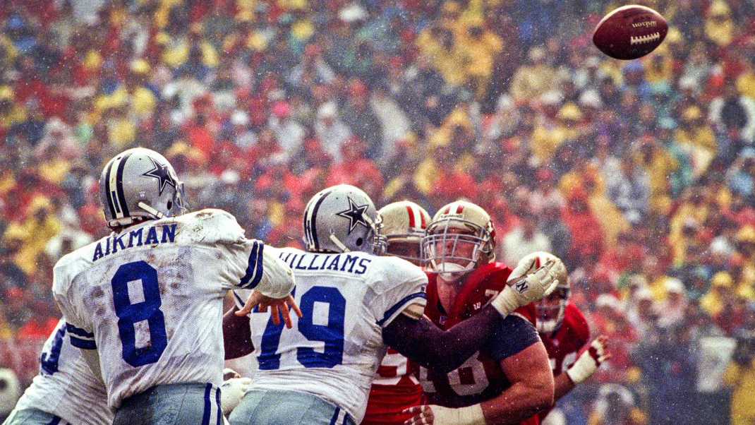 <strong>Platz 4: Dallas Cowboys</strong><br>Conference-Championship-Teilnahmen: 14<br>Jahre: 1970, 1971, 1972, 1973, 1975, 1977, 1978, 1980, 1981, 1982, 1992, 1993, 1994, 1995