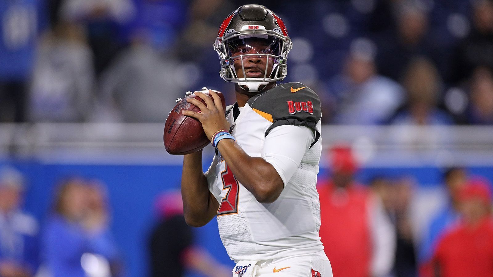 <strong>Tampa Bay Buccaneers - Jameis Winston</strong><br>Passing-Yards: 19.737<br>Passing-Touchdowns: 121<br>Jahre im Team: 5<br>Absolvierte Spiele: 72