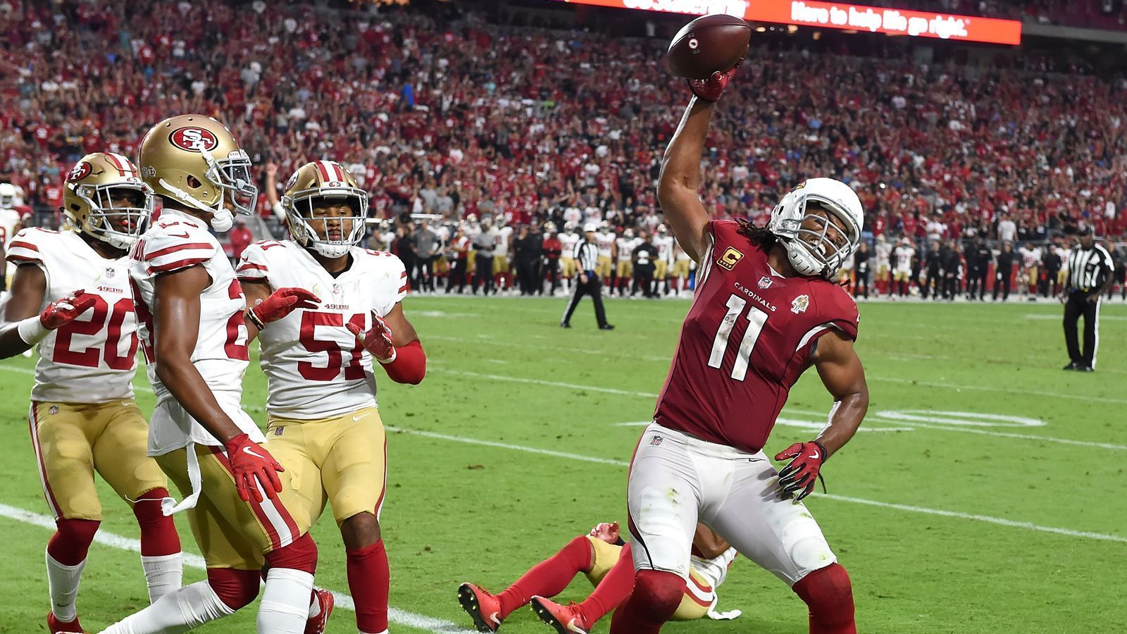 
                <strong>Arizona Cardinals: Larry Fitzgerald (WR)</strong><br>
                113.000.000 Dollar (Laufzeit: acht Jahre)
              