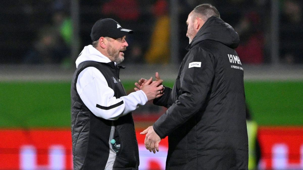 Baumgart (l.) und Schmidt