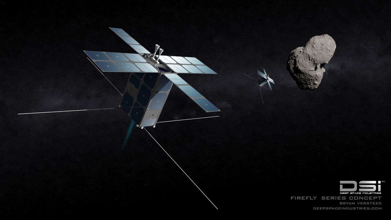 Lohnt sich der Abbau? Als erstes kundschaften kleine Satelliten den Wert der Asteroiden aus. 