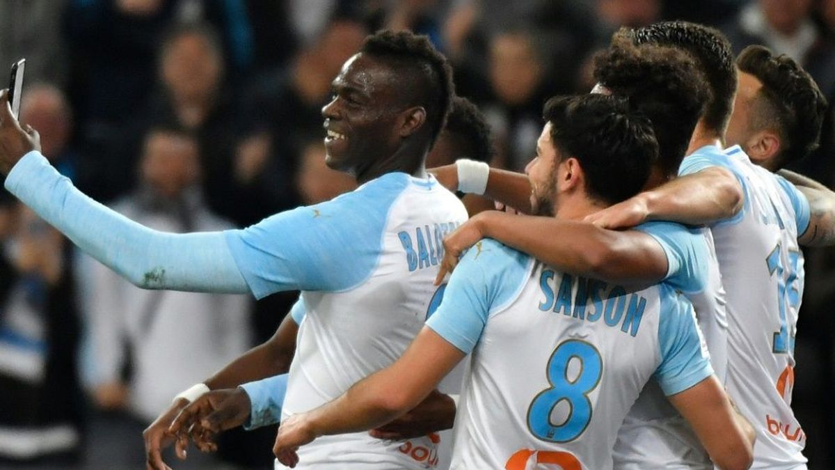 Balotelli sorgte mit seinem Selfie-Jubel für Aufsehen