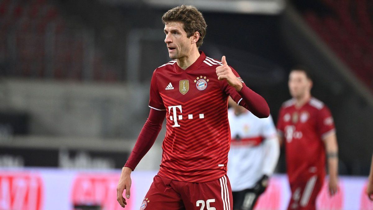 Thomas Müller gegen den VfB Stuttgart