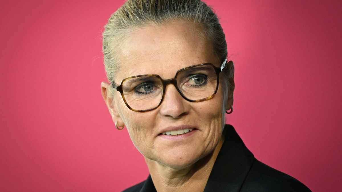 Die englische Nationaltrainerin Sarina Wiegman