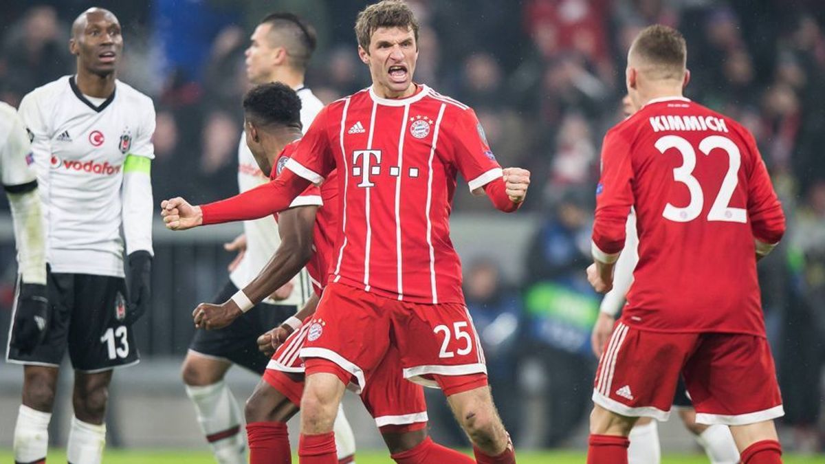 FC Bayern gegen Besiktas Istanbul: Der FCB in der Einzelkritik