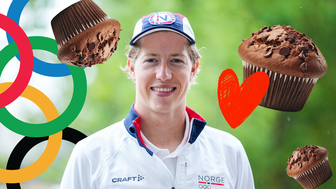 Do you know the Muffin Man? Ja, er heißt Henrik Christiansen und schwimmt für Norwegen.