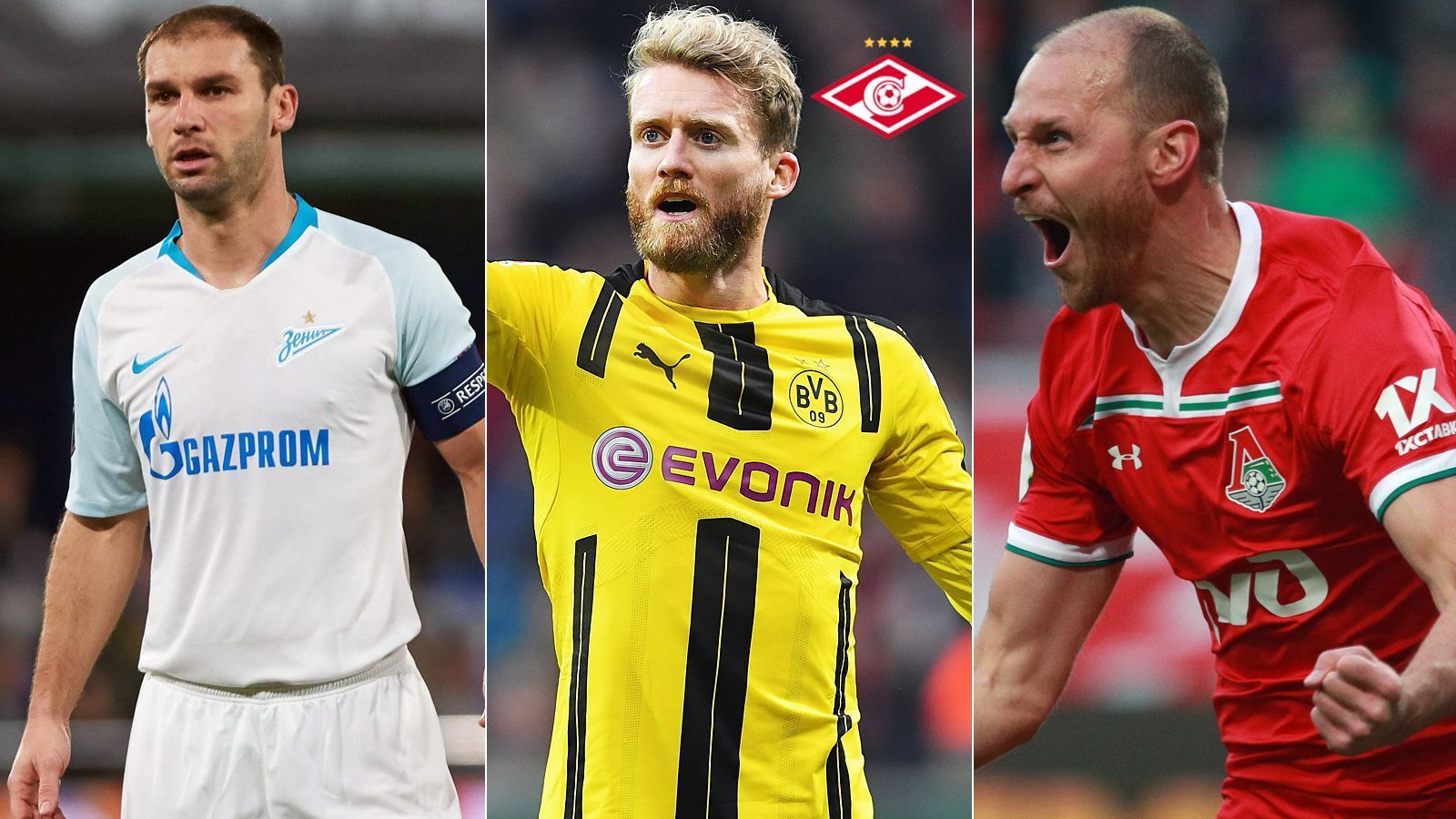 
                <strong>Die Stars der russischen Premier Liga</strong><br>
                Die russische Premier Liga ist im Aufschwung und besonders im Sommer 2019 haben sich die Vereine der höchsten Spielklasse wieder mit prominenten Namen verstärkt. Mit Andre Schürrle (Mi.) könnte demnächst sogar ein weiterer deutscher Weltmeister für einen Großklub aus Moskau auflaufen - einer spielt schon in Russlands Hauptstadt. ran.de zeigt die großen Stars in der Premier Liga. (Stand: 27. Juli 2019)
              