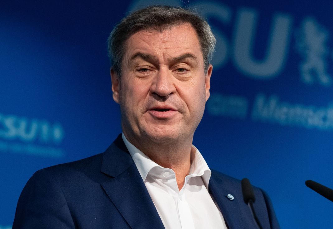 CSU-Chef Markus Söder spricht sich für Schwarz-Rot aus.