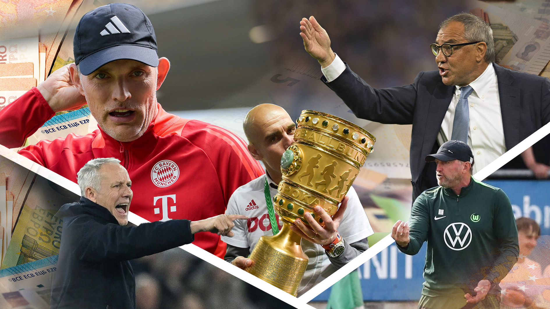 <strong>Diese Bundesliga-Trainer gaben am meisten Geld für Transfers aus</strong><br>Es ist Transferzeit in der Bundesliga. Die Verantwortlichen und Trainer basteln weiter fleißig am Kader für die kommende Saison. Dabei wird auch einiges an Geld investiert. <strong><em>ran</em></strong> zeigt, welche Bundesliga-Trainer seit 2000 am meisten Geld für frische Spieler ausgegeben haben. (Quelle: transfermarkt.de)