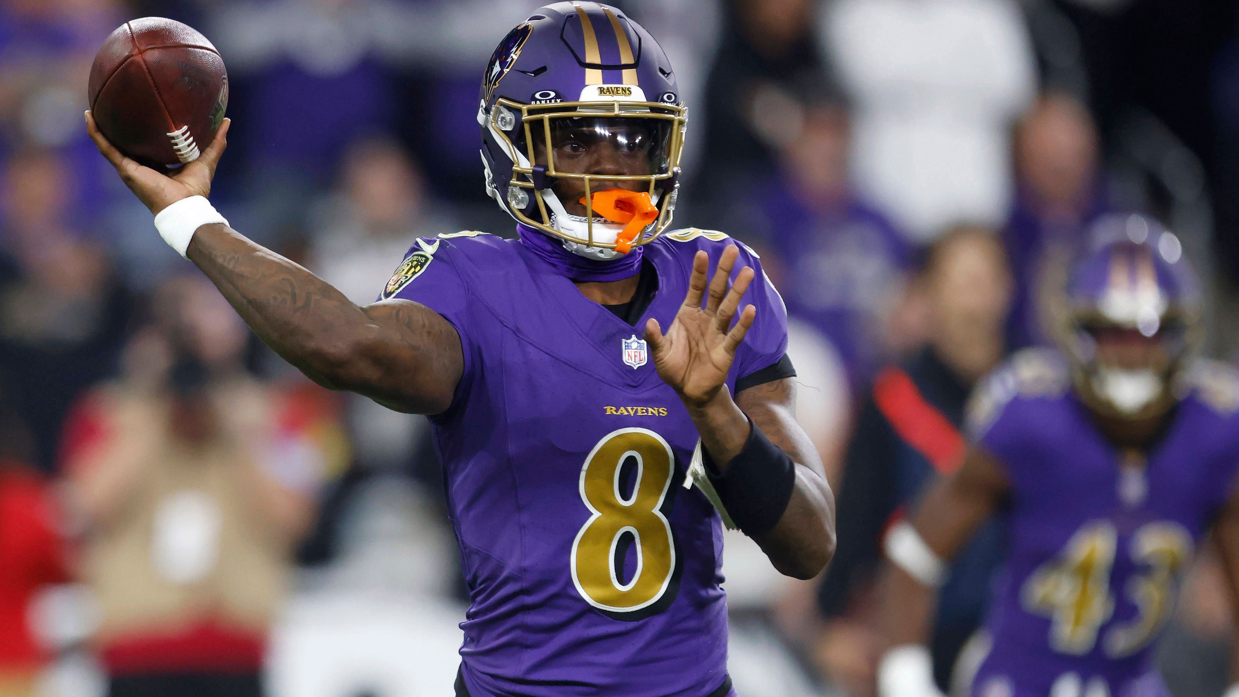 <strong>Platz 24 (geteilt): Lamar Jackson</strong><br>Team: Baltimore Ravens<br>Anzahl der Spiele: 10<br>Sacks: 13