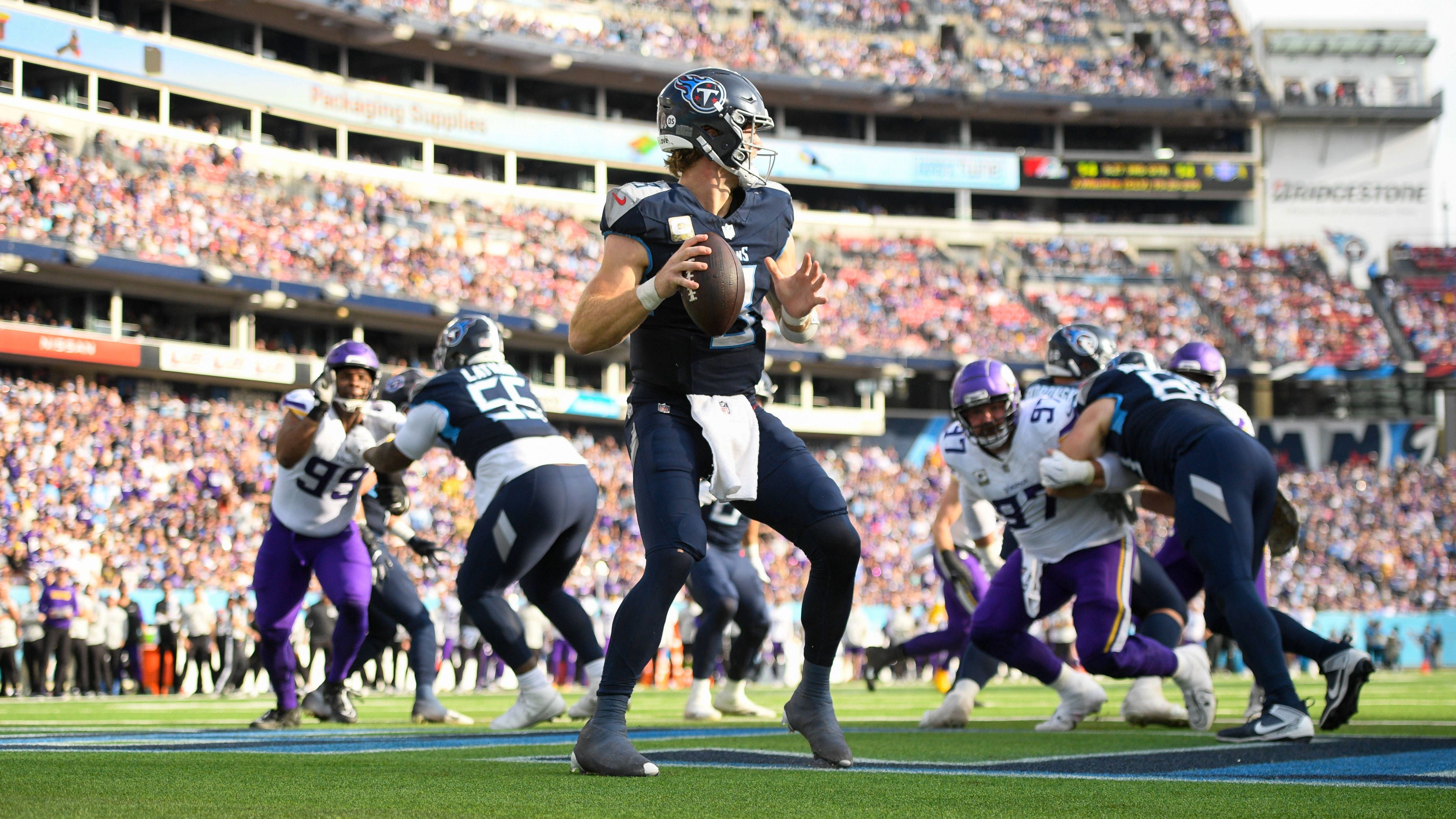 <strong>Tennessee Titans</strong><br>Angstgegner: Minnesota Vikings<br>Bilanz: 5-10<br>Winning Percentage: 0,333
