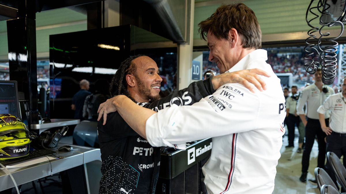 Lewis Hamilton und Toto Wolff