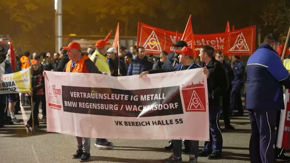 Der Warnstreik hat gestartet.