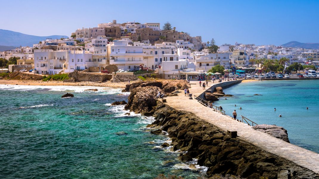 Auf der griechischen Insel Naxos ist der größte Stausee ausgetrocknet. Nun steht die Trinkwasserversorgung auf der Kippe.