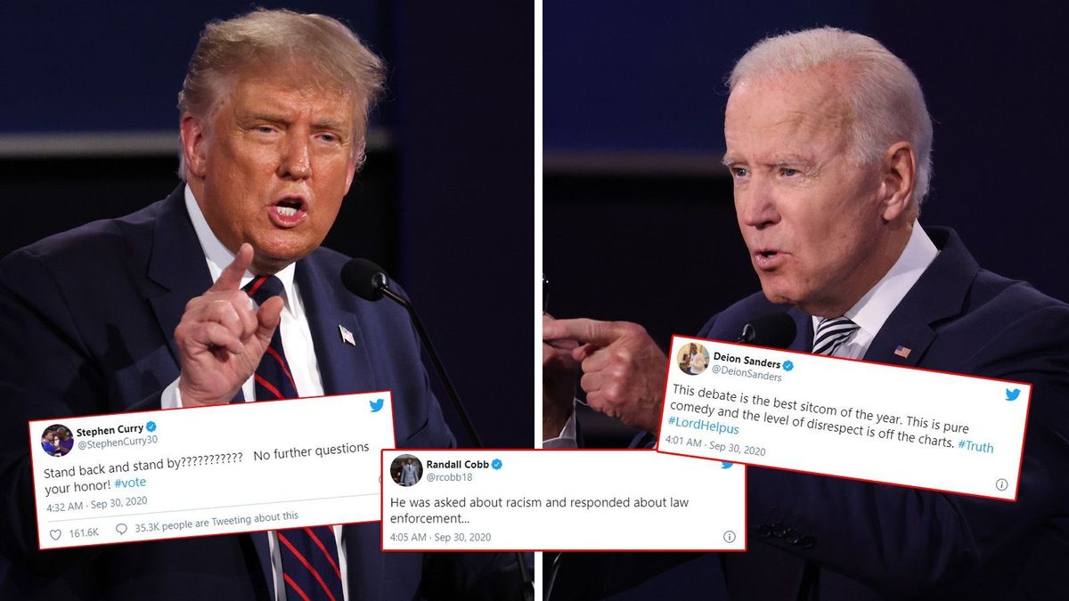 TV-Debatte Trump Biden