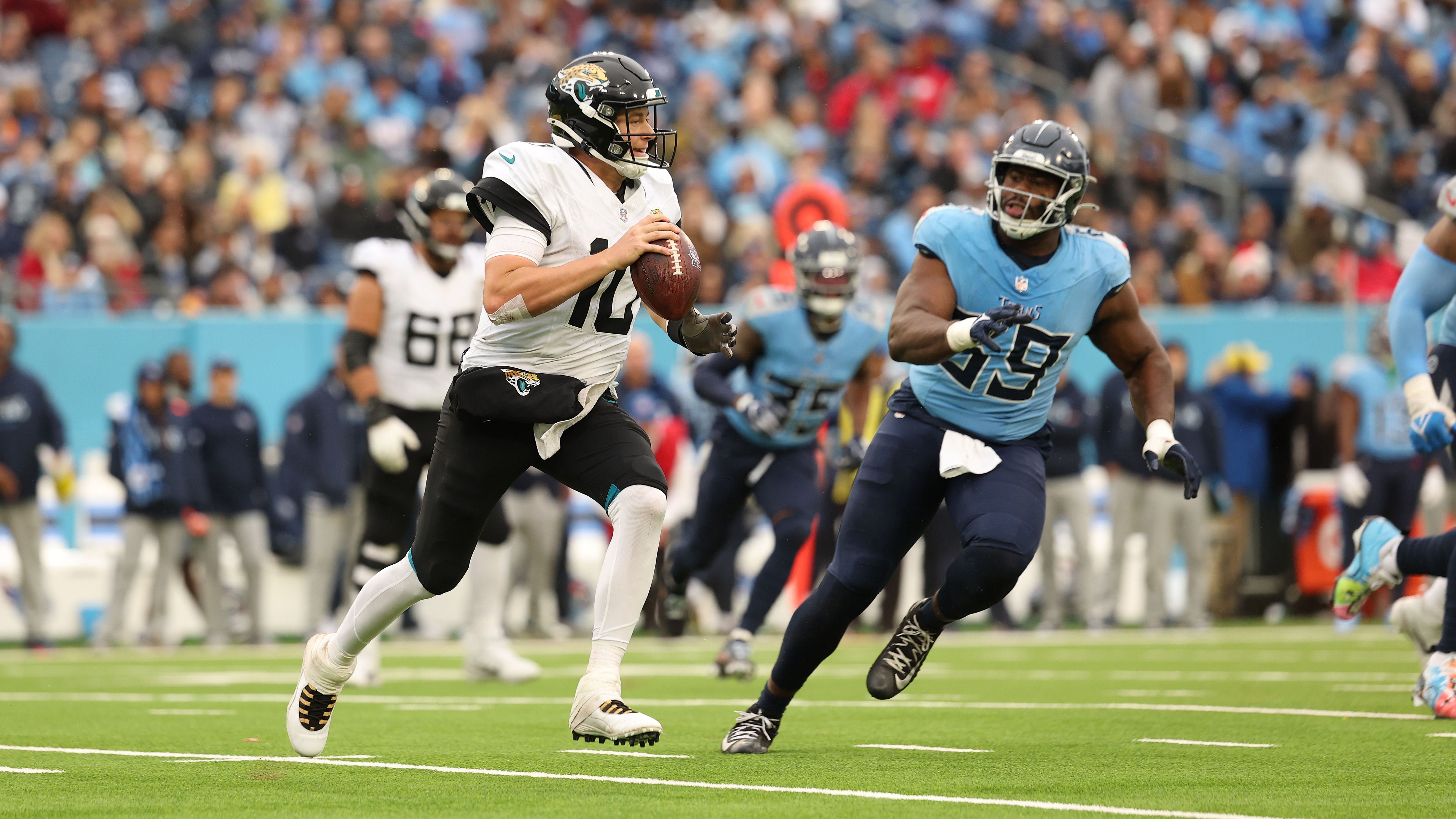 <strong>Platz 32: Tennessee Titans</strong><br>4th Quarter Point Differential: -54<br>Point Differential gesamt: -115