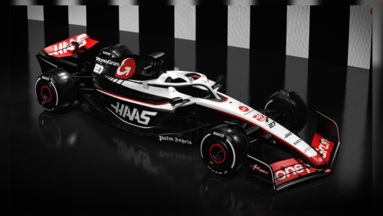 
                <strong>Haas präsentiert Design des neuen Boliden</strong><br>
                Die Formel-1-Saison 2023 hat begonnen! Als erstes Team hat der US-Rennstall Haas, für den der Deutsche Nico Hülkenberg und der Däne Kevin Magnussen im Cockpit sitzen werden, am letzten Januar-Tag sein Design für die kommende Saison vorgestellt. Bei den Bildern handelt es sich zwar noch nicht um den neuen Boliden, dieser wird erst später im Februar der Öffentlichkeit präsentiert, der Style für die kommende Saison wird aber dennoch deutlich. 
              