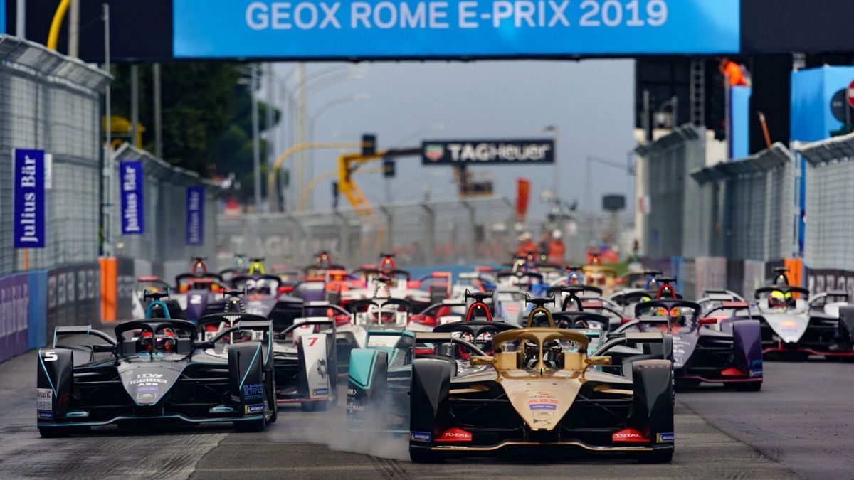 Formel-E-Start in Rom