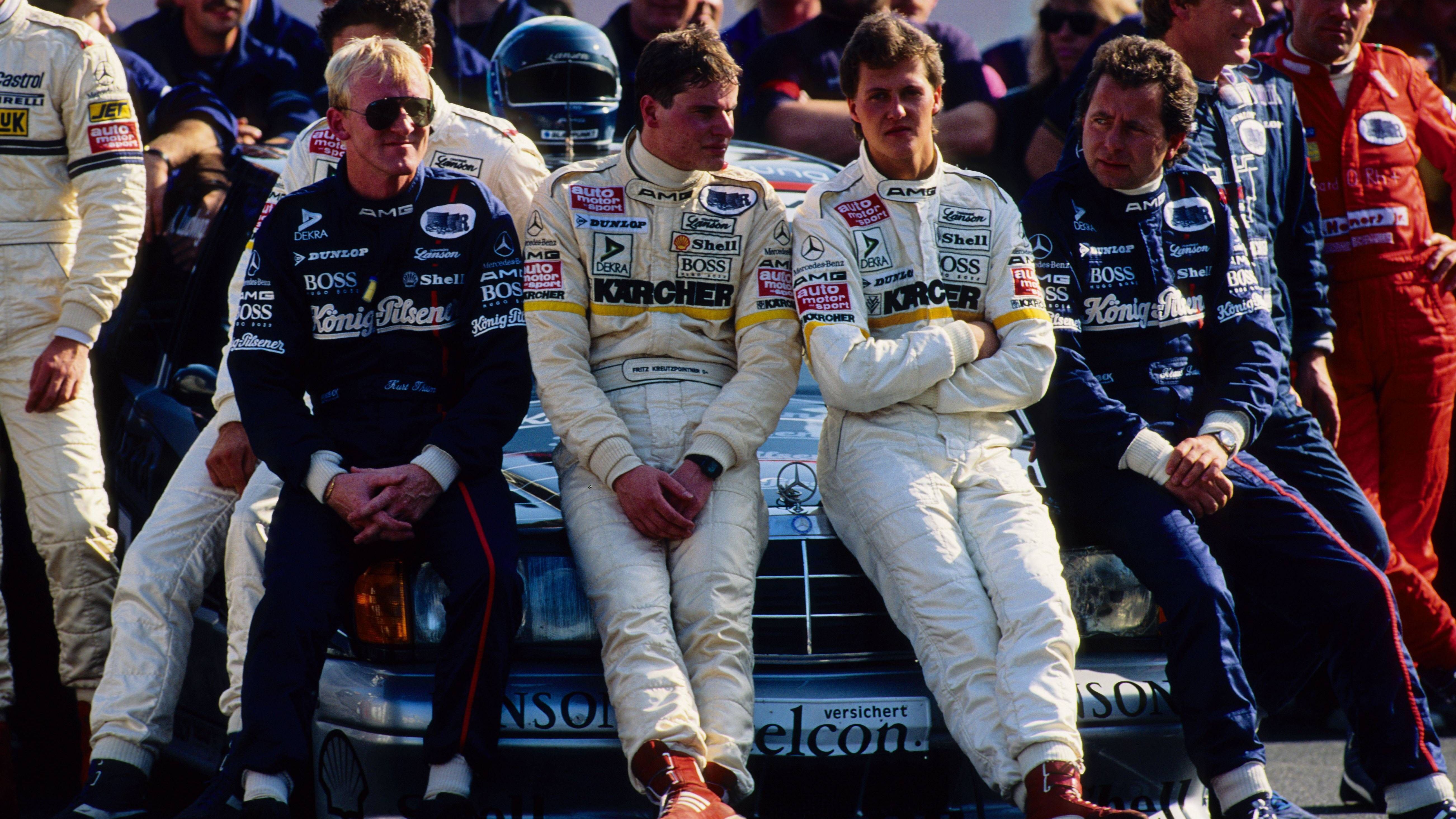<strong>Michael Schumacher</strong><br>Zeit in der DTM: 1990 - 1991<br>Teams: AMG Motorenbau GmbH, Zakspeed Racing<br>Anzahl der Rennen: 5<br>Größte Erfolge: -