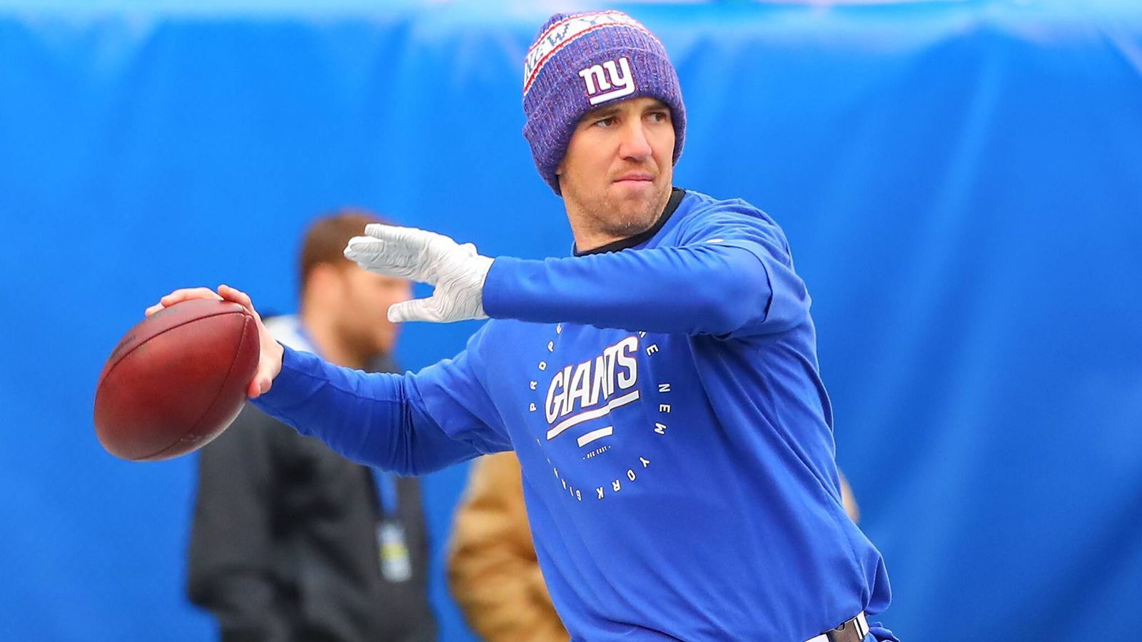 
                <strong>Eli Manning (New York Giants)</strong><br>
                Gesamtwertung: 72Spielverständnis: 79Wurfkraft: 84Genauigkeit kurze Pässe: 87Genauigkeit mittlere Pässe: 82Genauigkeit lange Pässe: 79
              