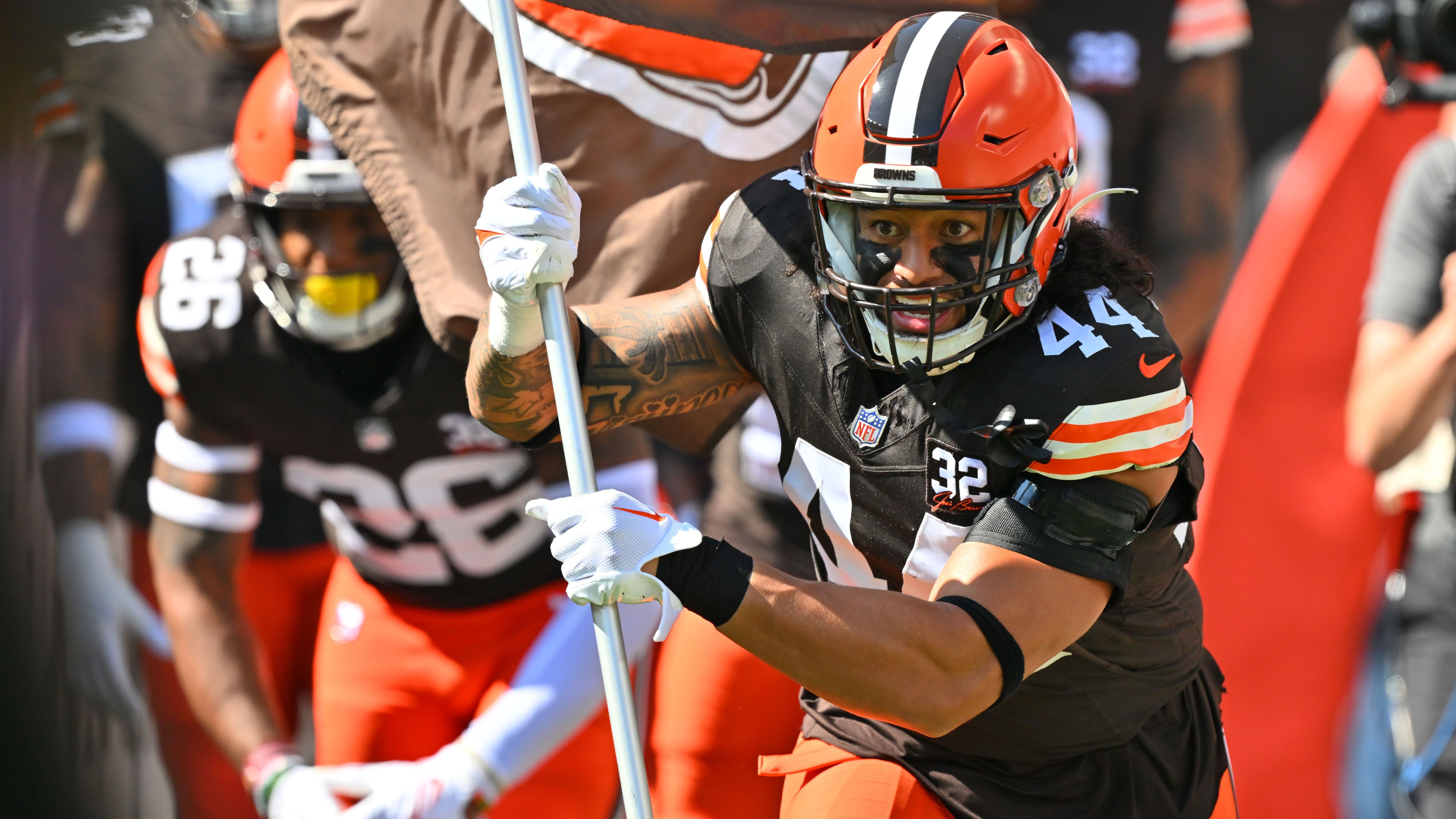 <strong>AFC North: Cleveland Browns</strong><br>Bilanz nach Week 5 (Bye) in 2023: 2-2 (3. Platz)<br>Bilanz nach Week 5 in 2022: 2-3 (3. Platz)<br>Die Browns haben ein Spiel weniger als die anderen Teams. Hier kann es noch in beide Richtungen gehen.