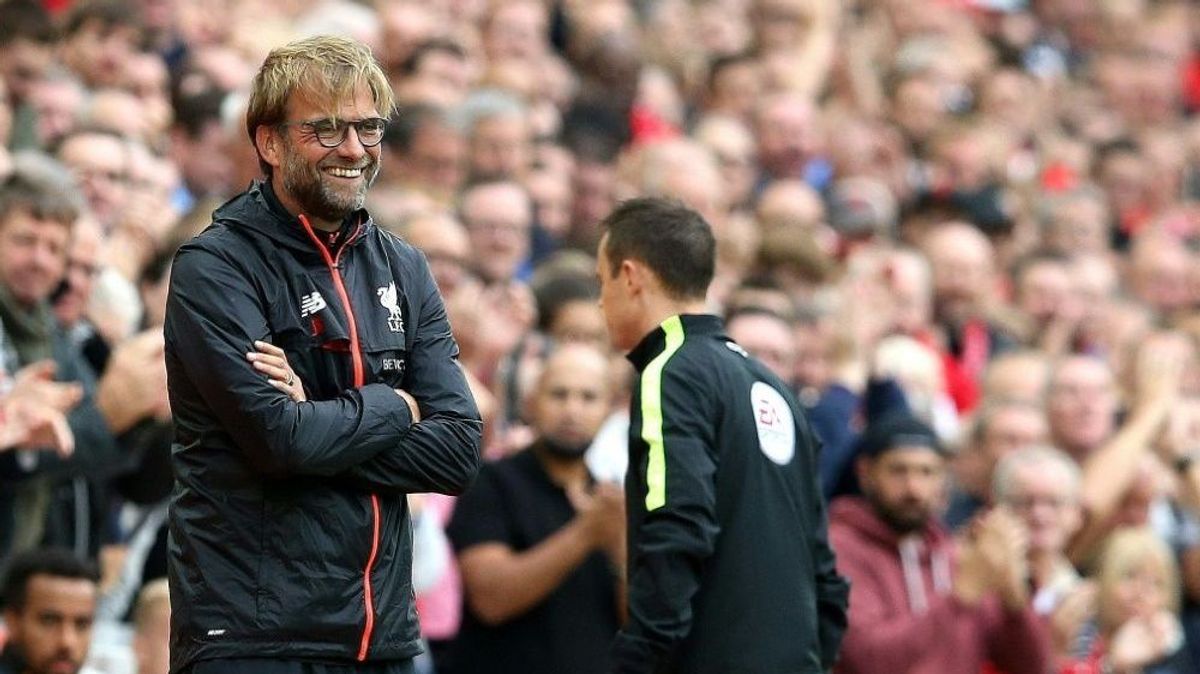Jürgen Klopp fühlt sich beim FC Liverpool wohl