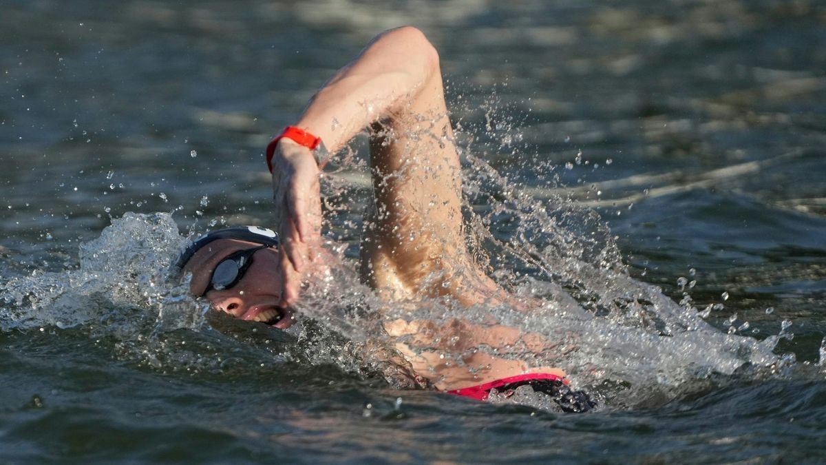 Wellbrock feiert einen Erfolg im Freiwasser