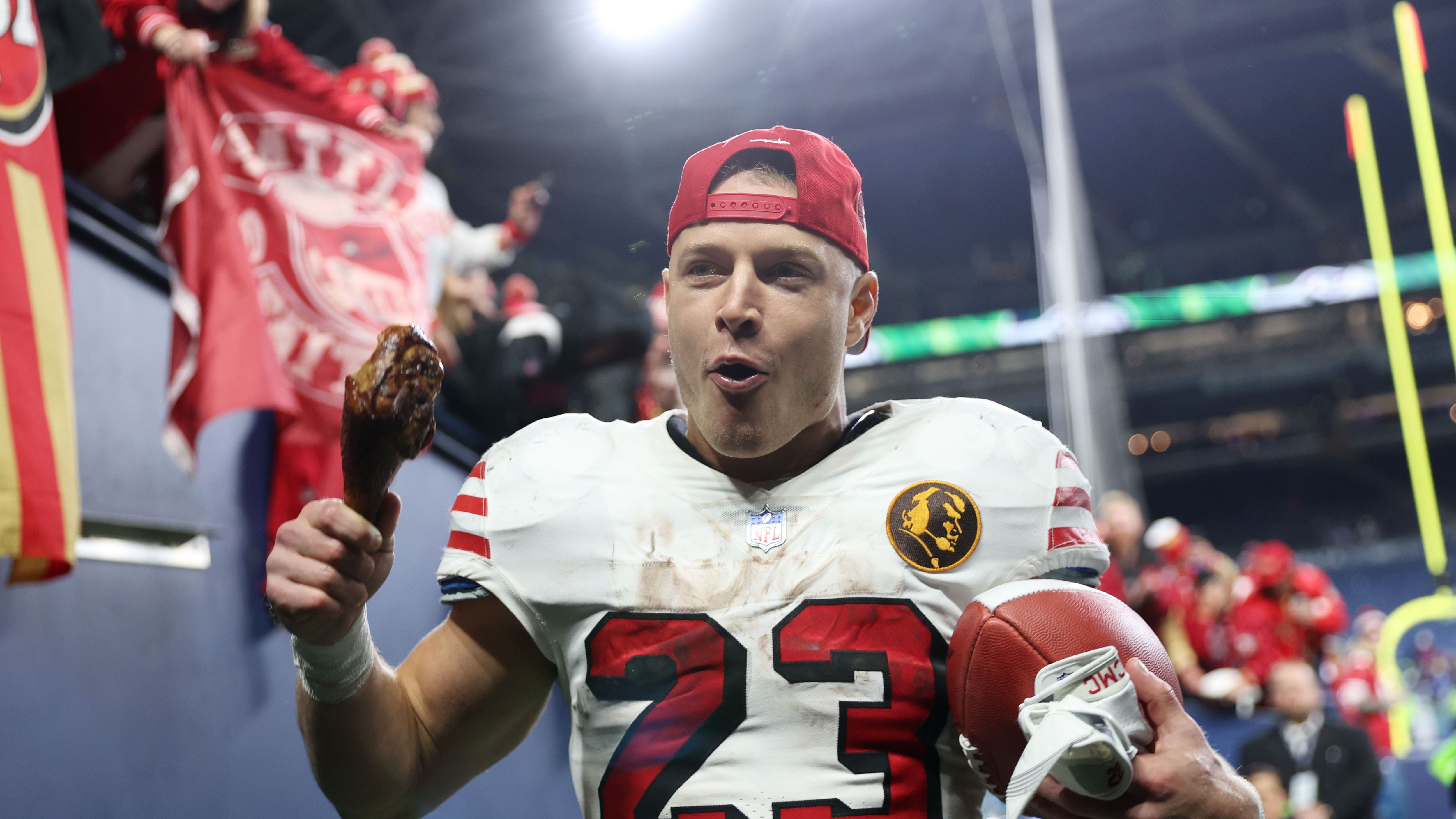 <strong>Running Back in der NFC</strong><br> Christian McCaffrey<br> San Francisco 49ers